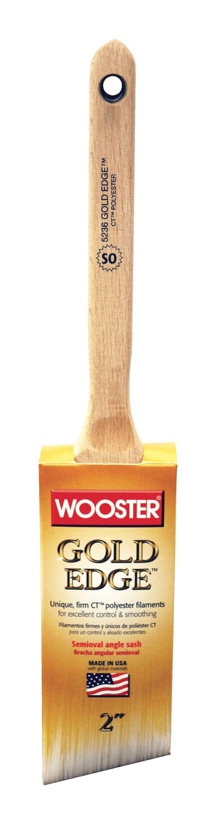 Wooster Gold Edge 3 in. Angle Paint Brush