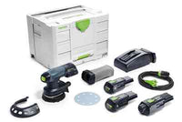 FESTOOL Cordless eccentric sander ETSC 125 3,0 I-Set