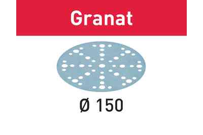 FESTOOL Abrasive sheet Granat STF D150/48 GR/10PK