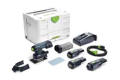 FESTOOL Cordless orbital sander RTSC 400 3,0 I-Set