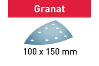 FESTOOL Sanding disc Granat STF DELTA/9  GR/50PK