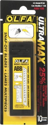 OLFA Carbon Steel 13 Point Replacement Snap Blades 3.32 in. L 50 pc.